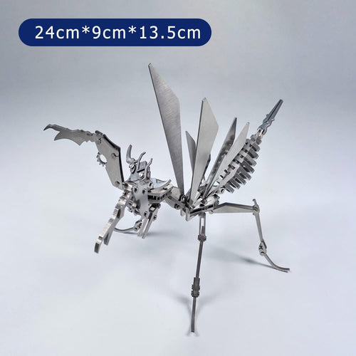 3D Metal Puzzles for Adults,Mechanical Mantis 3D Puzzles