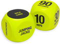Exercise Dice, Group Fitness Game, 6-Sided with Carry Bag