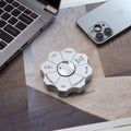 Executive Desk Decision Maker - Silver Metal Paperweight
