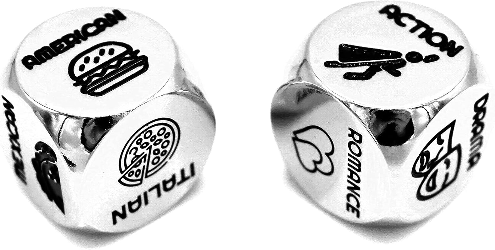 Dinner and Movie Dice, Date Night Decider & Couples Gift