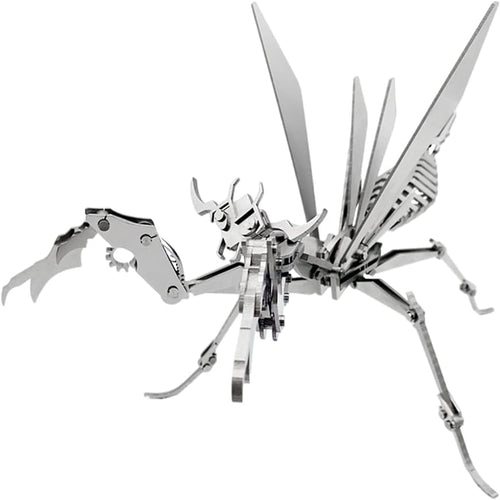 3D Metal Puzzles for Adults,Mechanical Mantis 3D Puzzles
