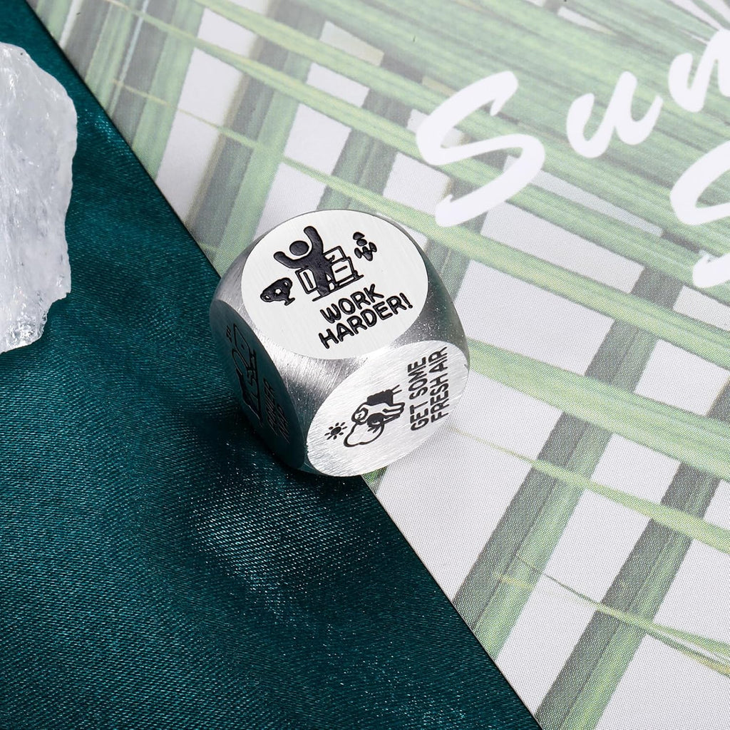 Stress Relief Dice Toy for Office Workers - Humorous Gifts for Coworkers