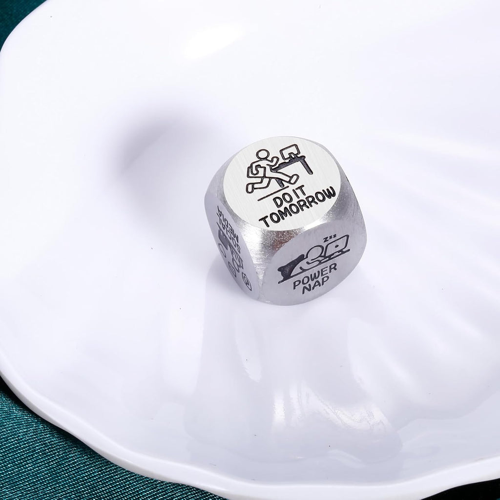 Stress Relief Dice Toy for Office Workers - Humorous Gifts for Coworkers