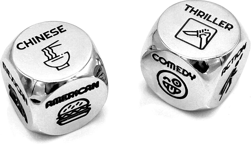 Dinner and Movie Dice, Date Night Decider & Couples Gift