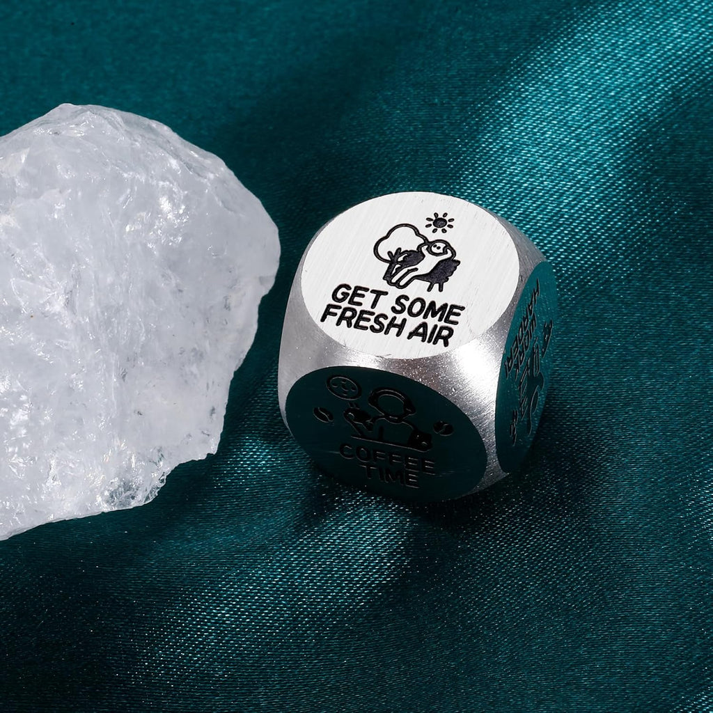 Stress Relief Dice Toy for Office Workers - Humorous Gifts for Coworkers