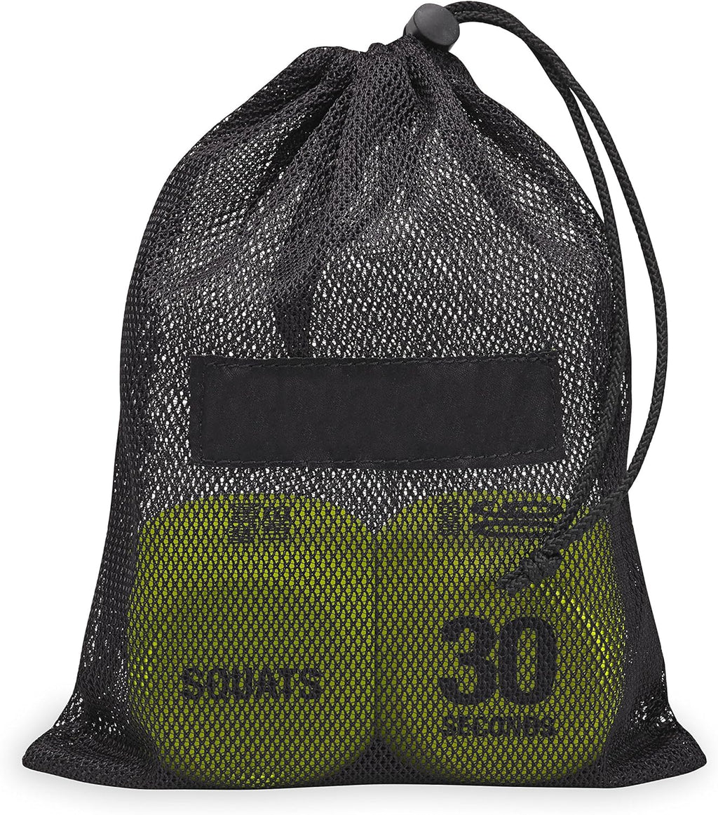 Exercise Dice, Group Fitness Game, 6-Sided with Carry Bag