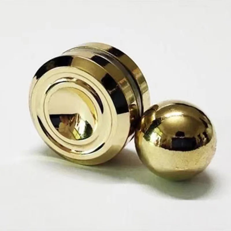 Professional Desktop Stress Relief Metal Fidget Spinner - Kinetic Rotary Gyro Toy for Adults and Kids