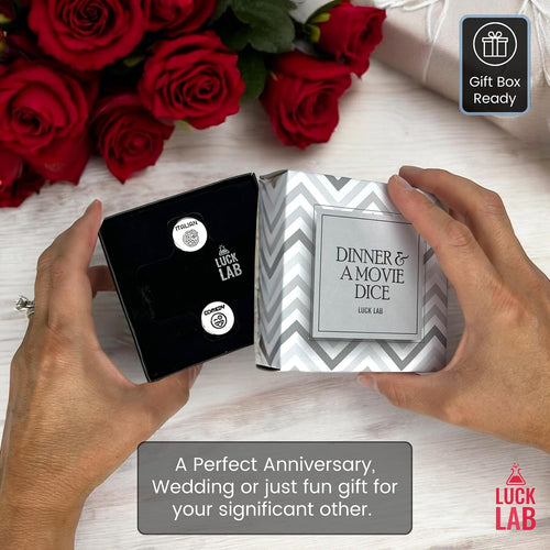 Dinner and Movie Dice, Date Night Decider & Couples Gift